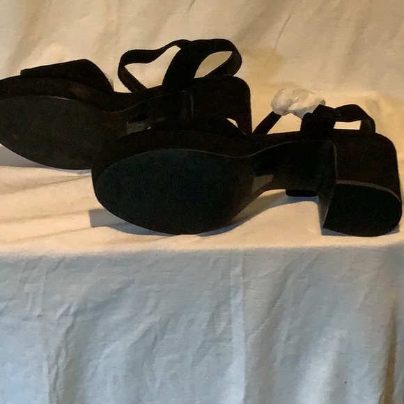 NWOT Shelly’s London Black Platform Sandal - Picture 6 of 9